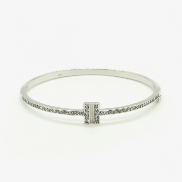 Zircon studded bracelet