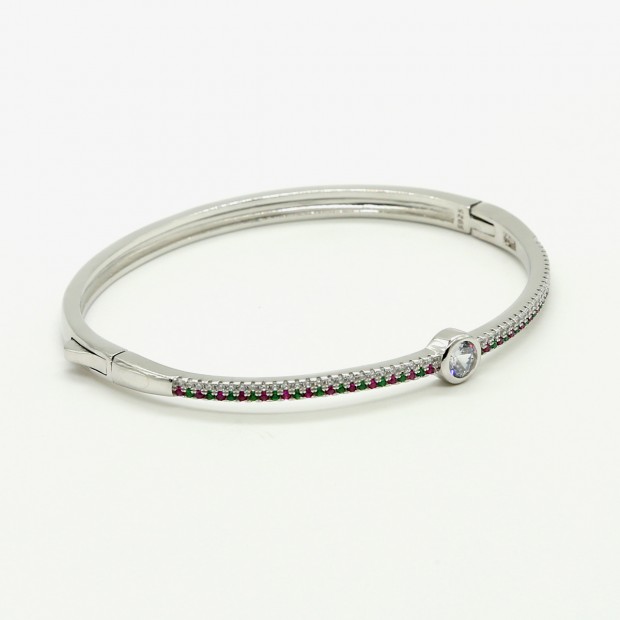 Double Line Multi Color Bracelet