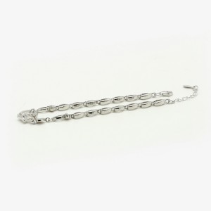 Crown Tennis Bracelet