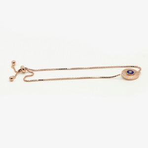 Evil Eye Rosegold Bracelet