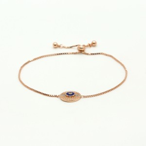 Evil Eye Rosegold Bracelet