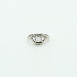 Eye Solitaire Ring