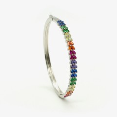 Rainbow Zircon Bracelet