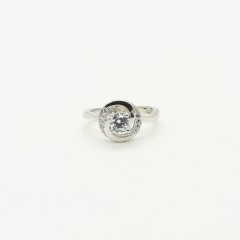 Single Solitaire Micro Ring