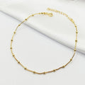 Demo Anklet 07 — Fine Bead Anklet — demo image 1